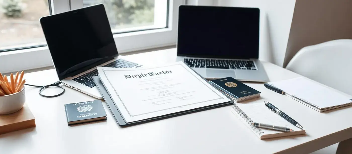 Üniversite başvuru belgeleri ve diploma dosyası